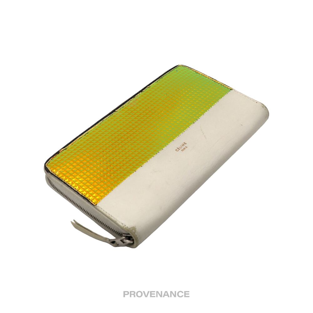 Celine Multifunction Zip Long Wallet - Iridescent… - image 3
